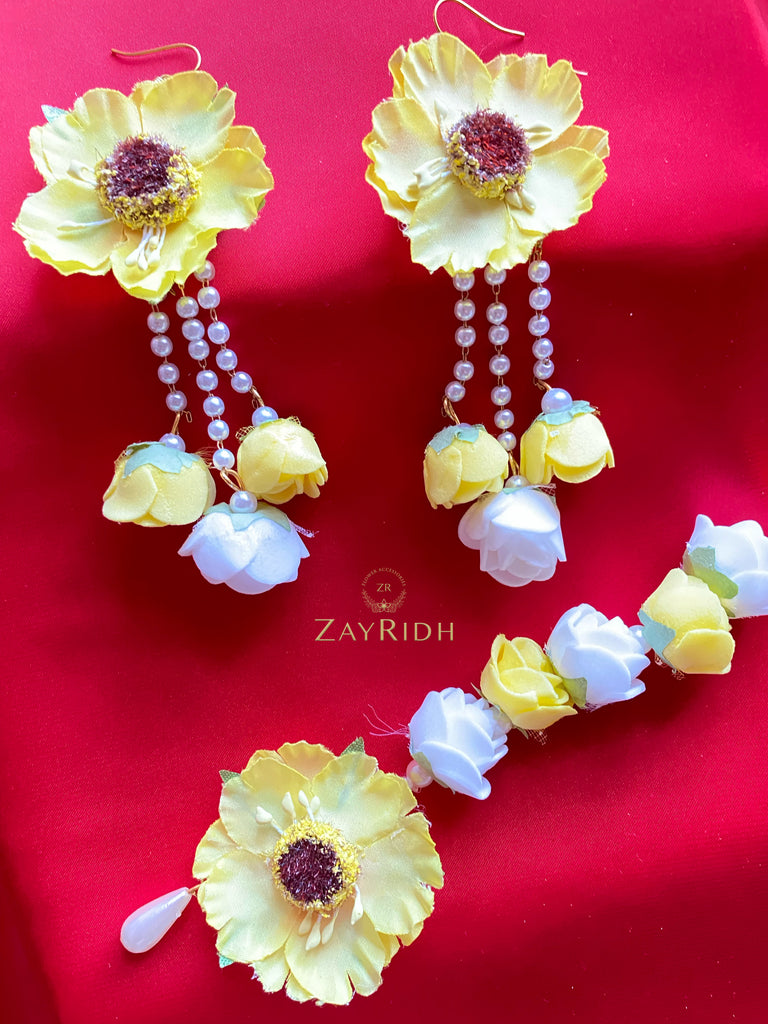  Yellow Earring Set