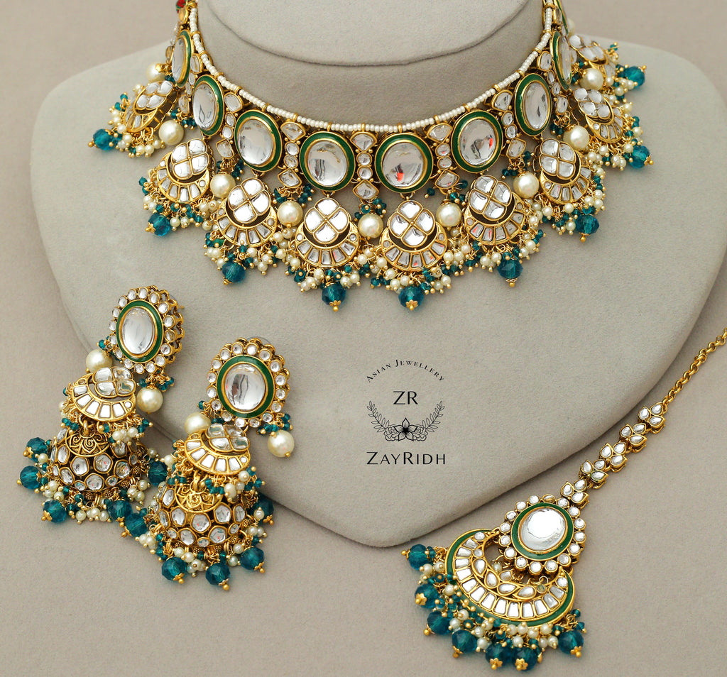 kundan choker set