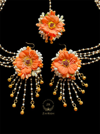artificial Flower Earrings Set