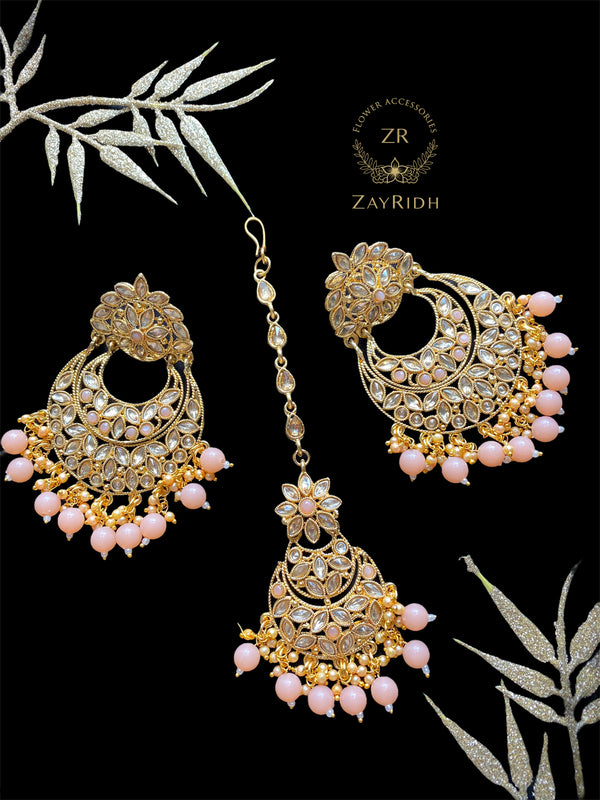 Baby Pink Earring Set D35