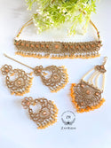  Orange Necklace Set