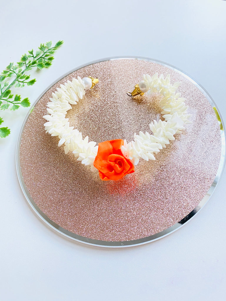 Mehndi Flower Hair Gajra