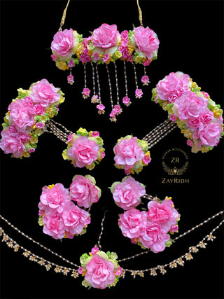 Mahrin Pink Bridal Set