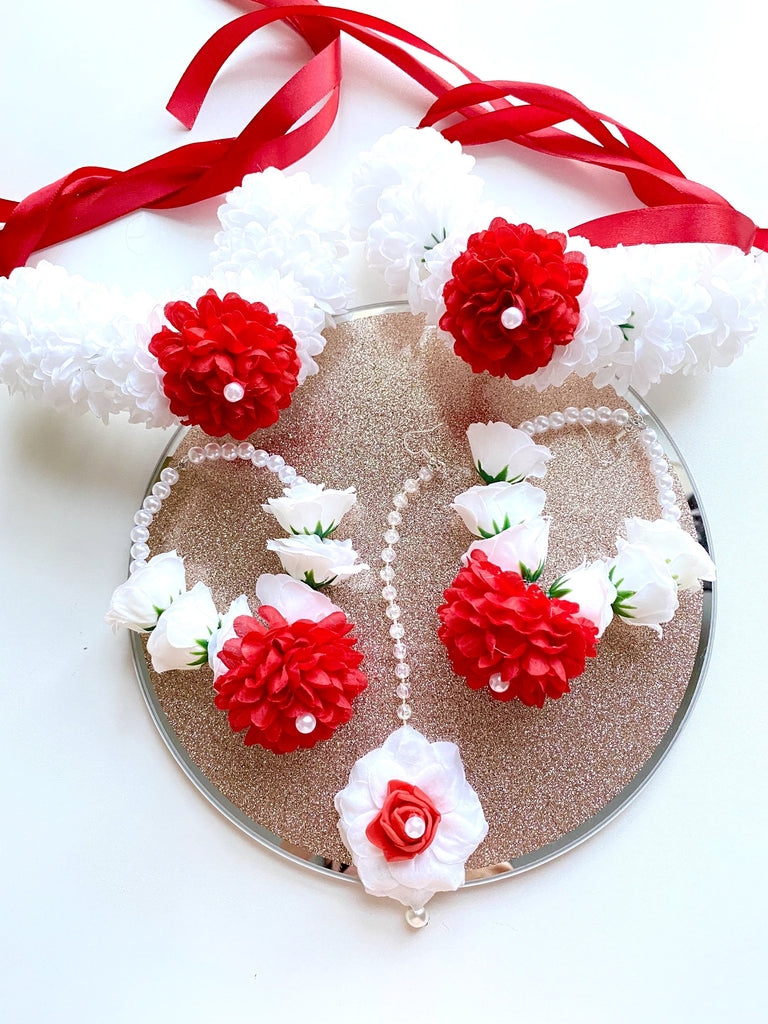 flower jewellery set