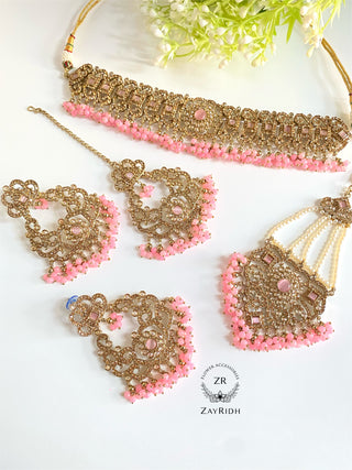 Pink Necklace Set