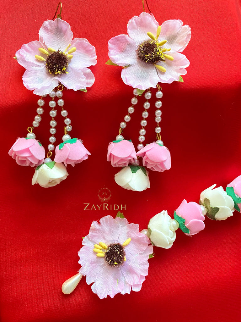 Rupa Light Pink Earring Set